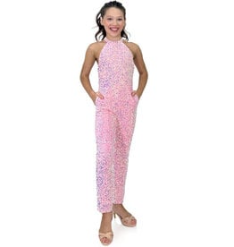 MARC DEFANG High neck sequin jumpsuit EMILIA 502622