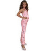 MARC DEFANG Beaded high-neck jumpsuit w/ overskirt 502621