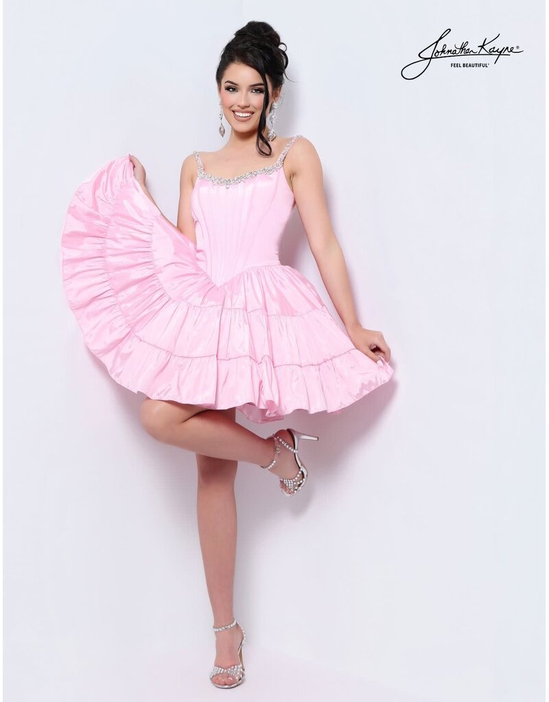 Crystal trimmed fit & flare dress 322630S