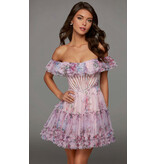 OFF SHOULDER PRINT, CORSET 30103