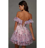 OFF SHOULDER PRINT, CORSET 30103
