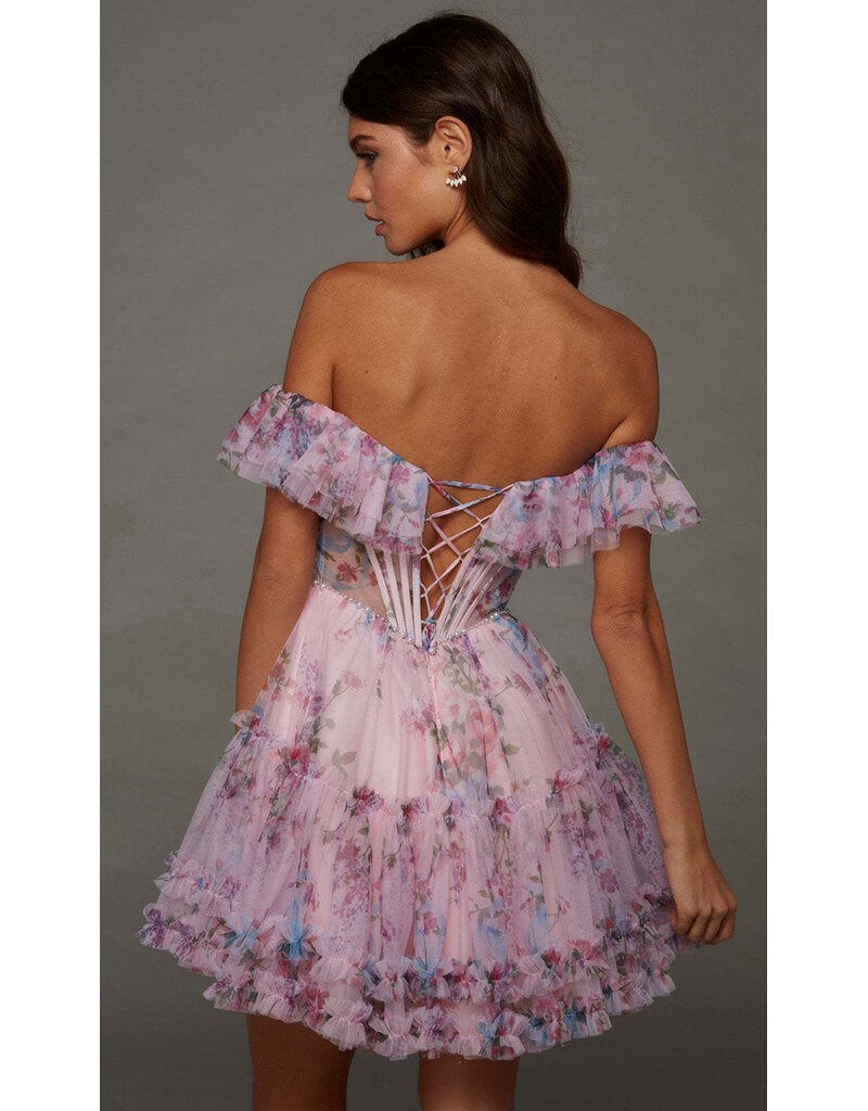 OFF SHOULDER PRINT, CORSET 30103