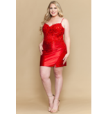 TNK STRP, CRST BODICE, FLORAL, CRST BCK W126198