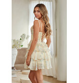 AMELIA COUTURE FLORAL, RUFFLES, V-NCK 902691S