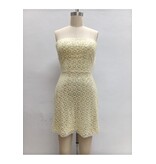 LOVESOME Strapless beaded tie back short gown CD2630355