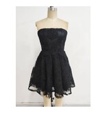 LOVESOME Strapless sequin lace a-line gown CD2630544