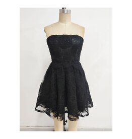 LOVESOME Strapless sequin lace a-line gown CD2630544