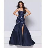 KATE PARKER Spaghetti strap sequin drop waist fit n flare 27019