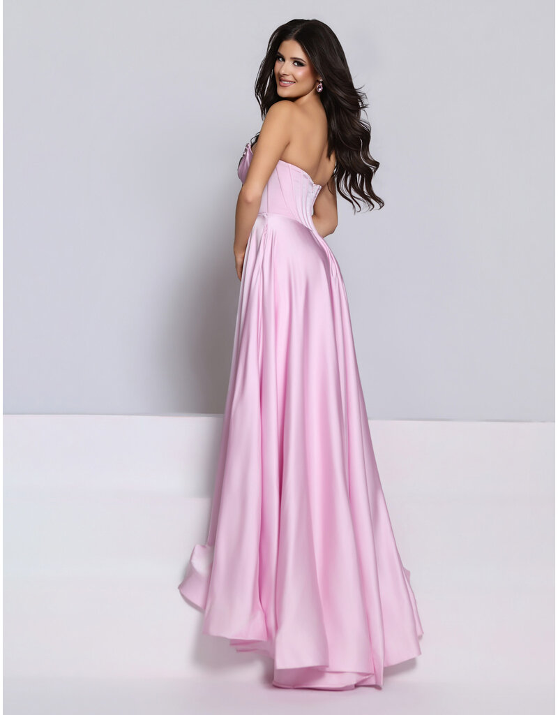 KATE PARKER Strapless beaded corset bodice a-line 27821