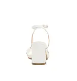Pearl chunk heel ankle strap ALBA-14