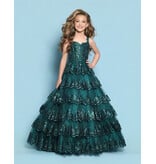 2Cute Princess Tiered Lace Ballgown G1289