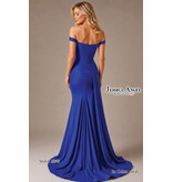 JESSICA ANGEL Off the shoulder rouched fit n flare JA2890