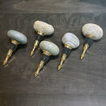 Funky Rock Designs Stone Wine Bottle Stopper