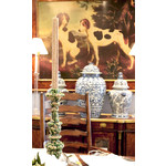 David Michael Candlestick 19" Pompei Green