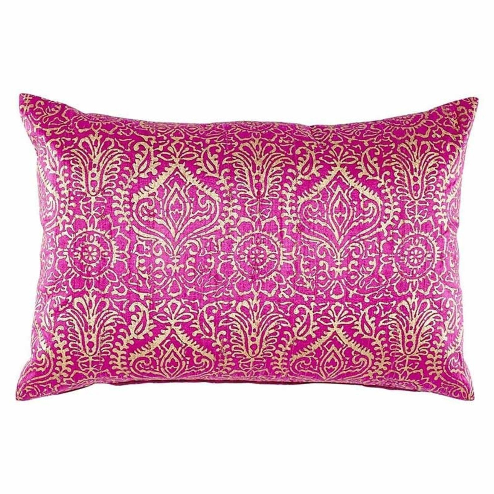 John Robshaw Textiles Ayati Pink Decorative Pillow