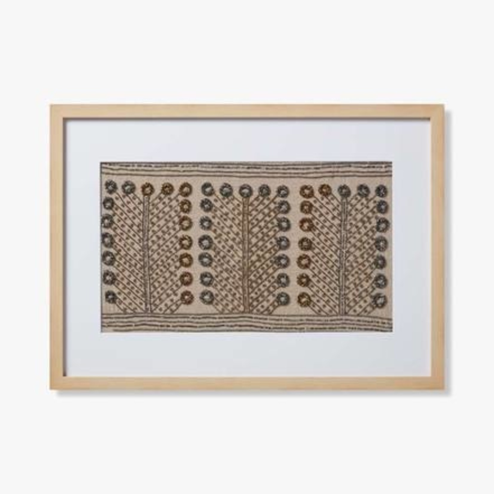 Loloi Inc Pharaoh Multi Wood Frame Artwork