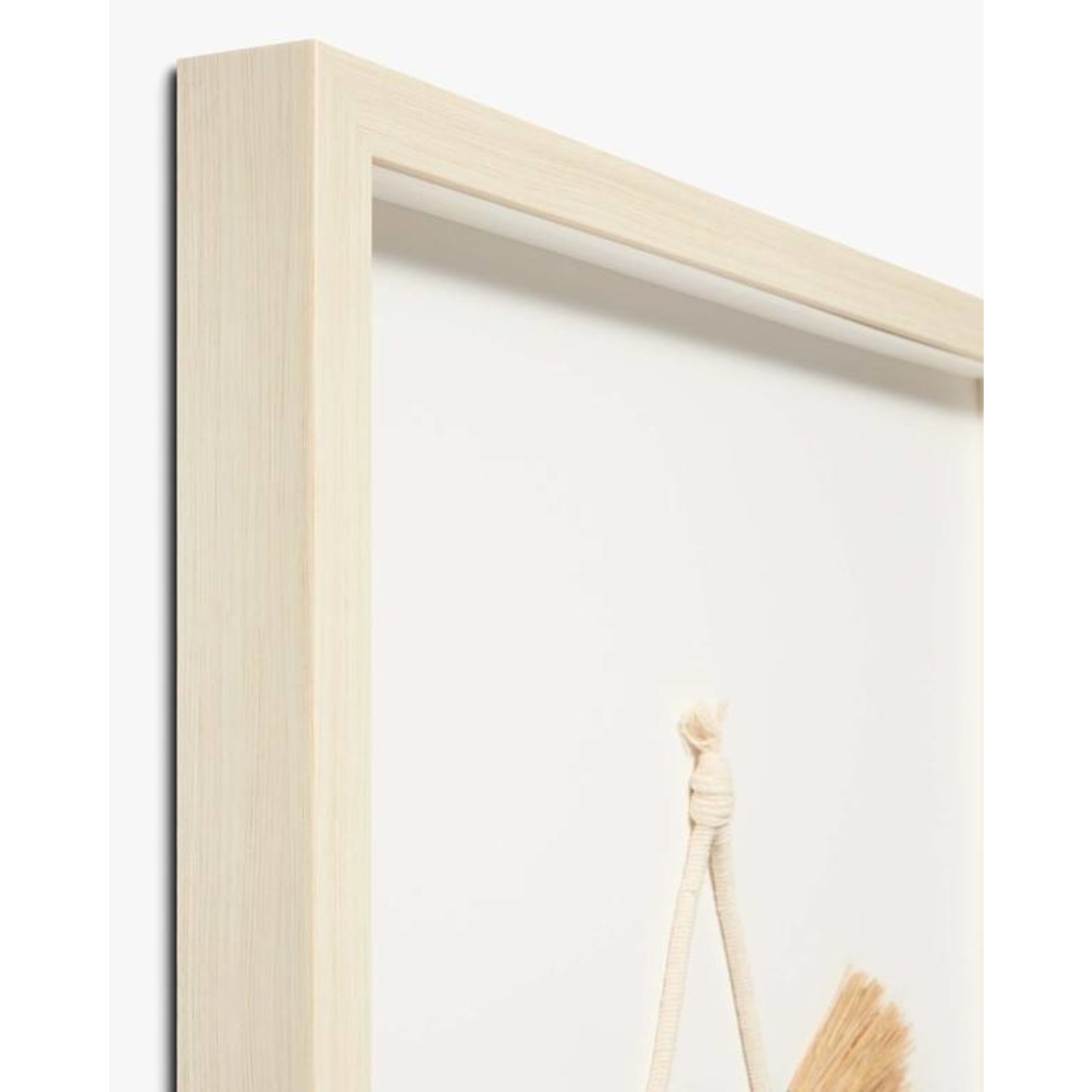 Loloi Inc Raeni Natural Wood Framed Artwork