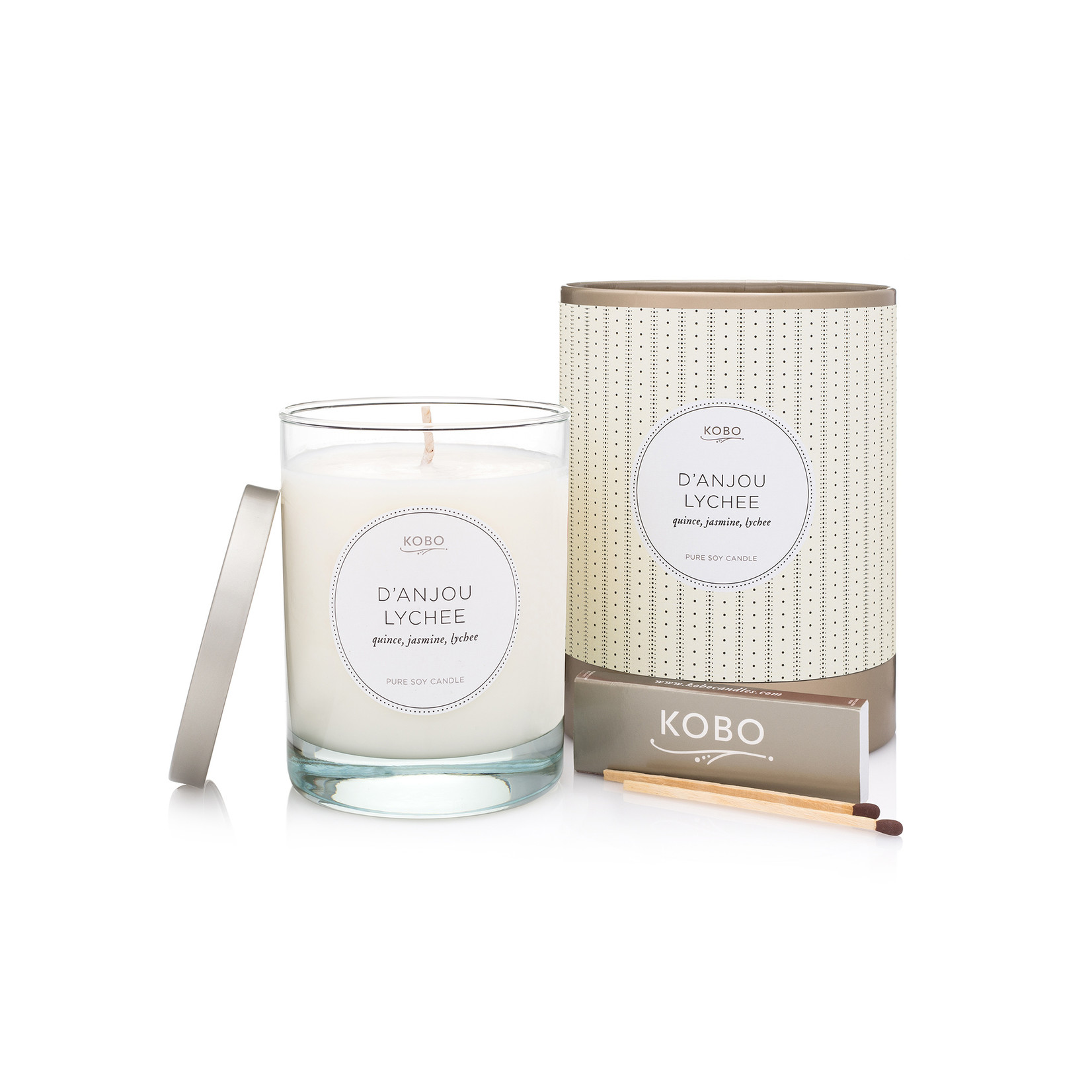 Kobo D'Anjou Lychee Candle