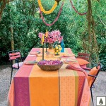 Garnier Thiebaut Mille Saris Tablecloth - 61x61