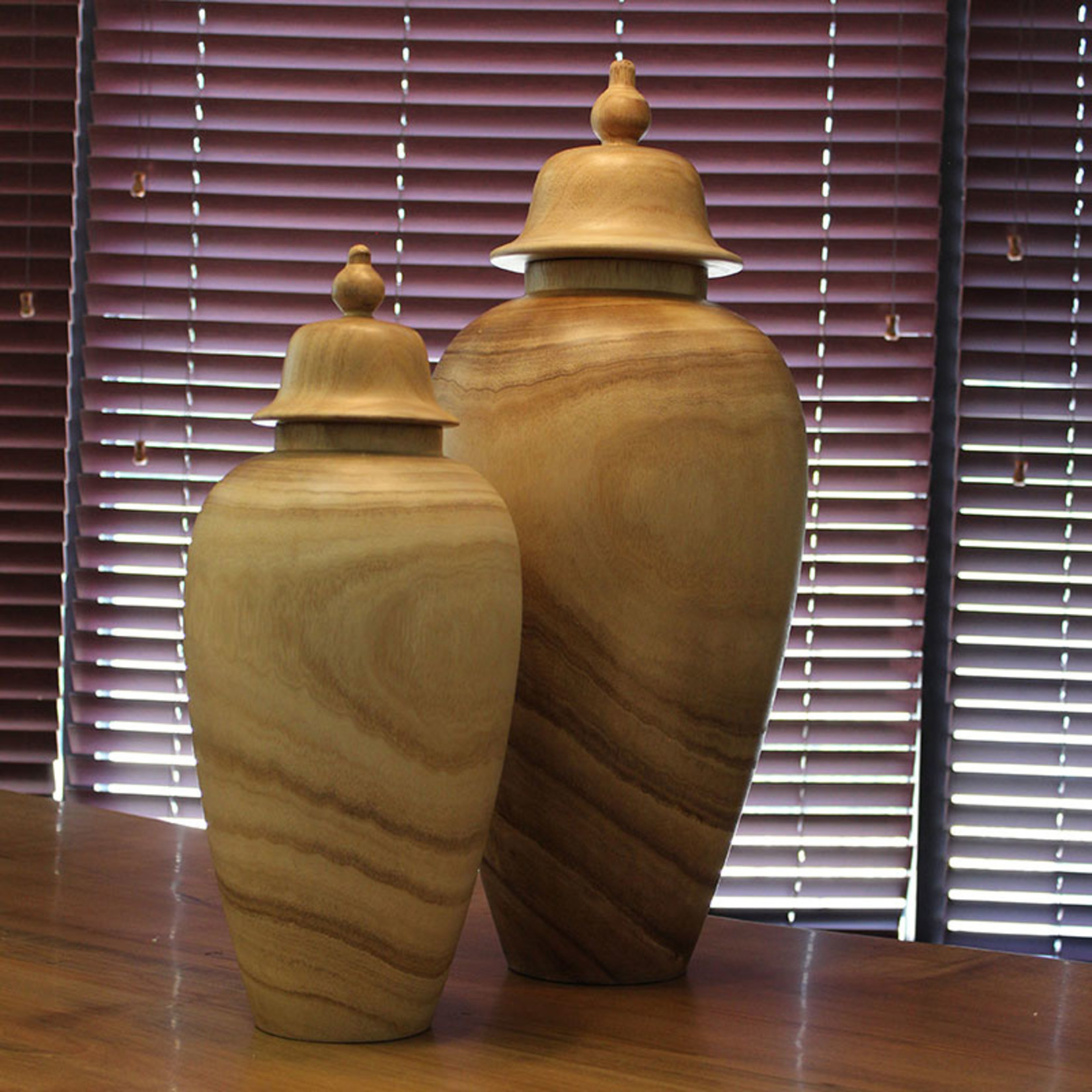 Two's Company Covered Temple Jar Small