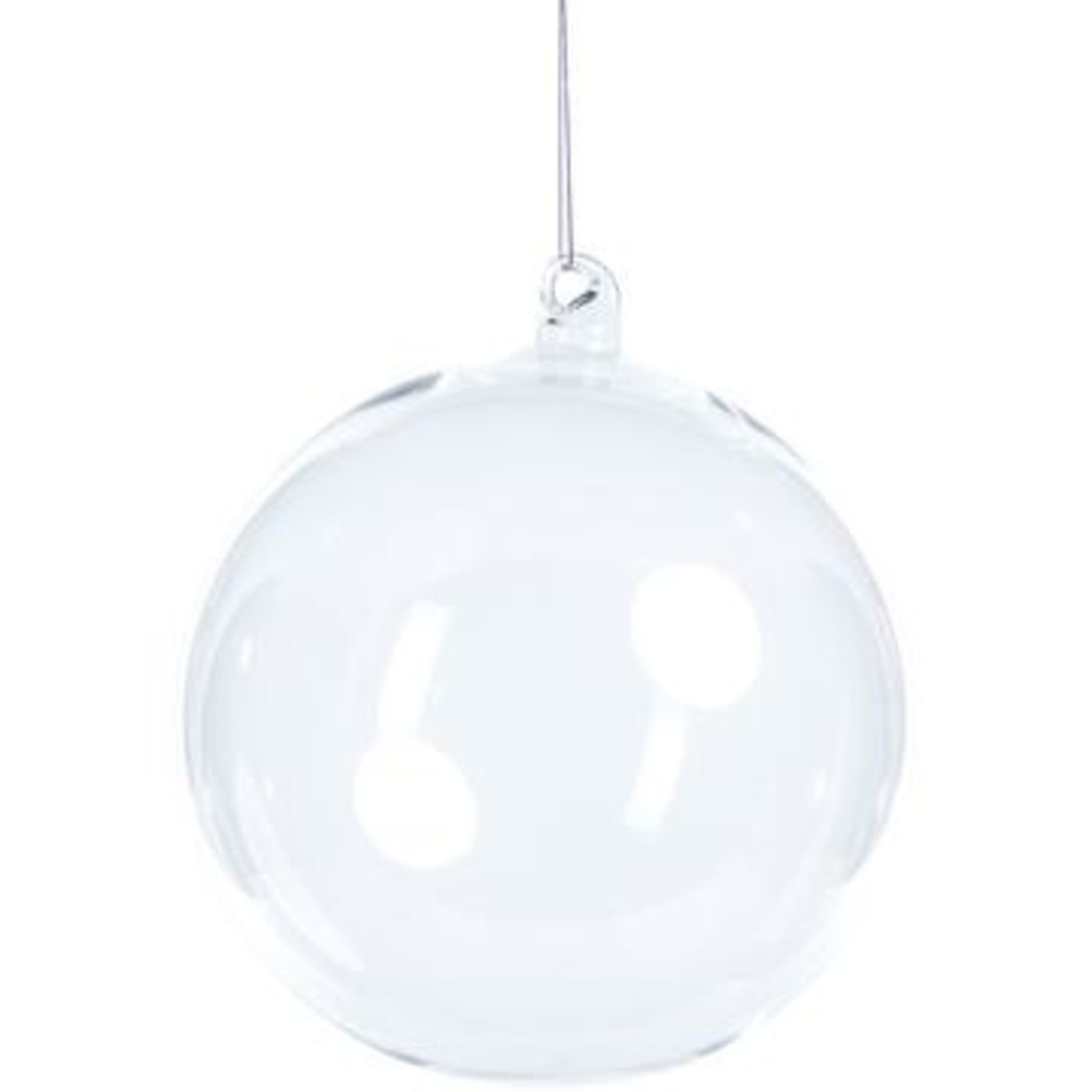 Zodax Clear Ball Ornament (4.75")