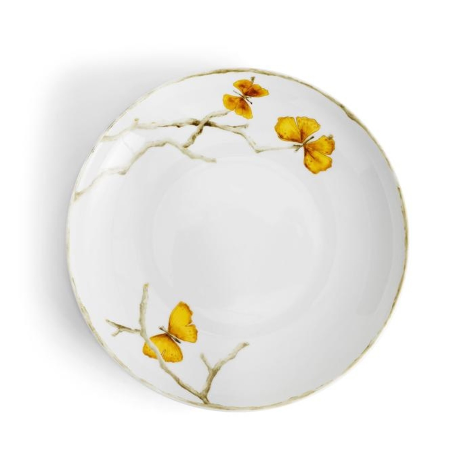 Michael Aram Butterfly Ginkgo Pasta Bowl Gold