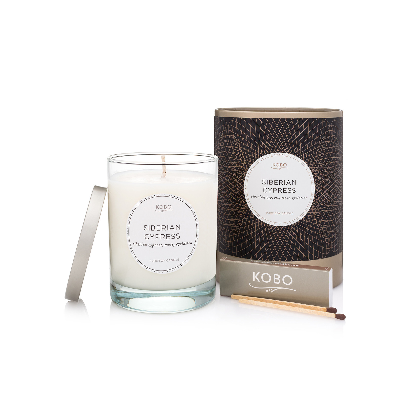 Gassho Body and Mind Siberian Cypress Candle