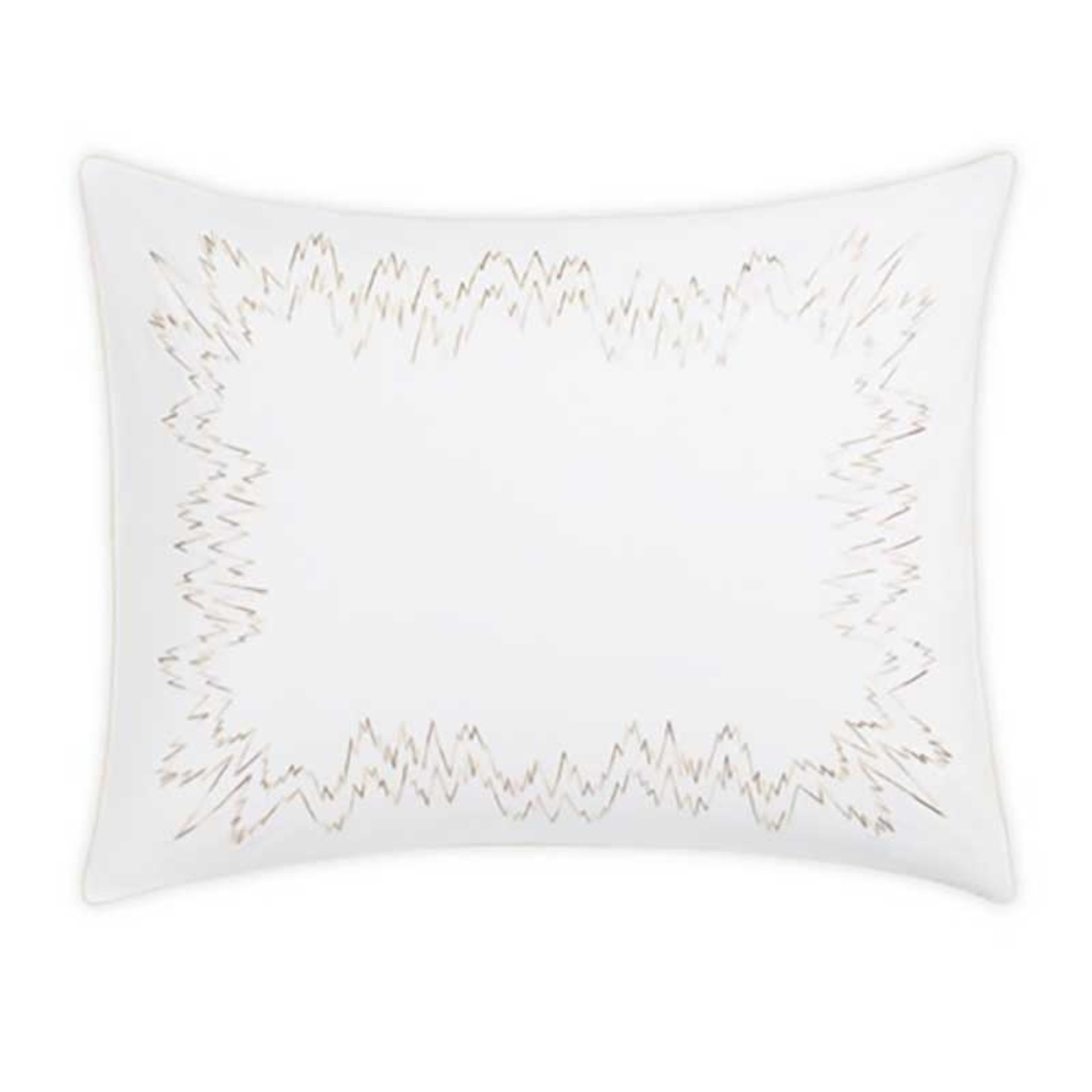 Matouk Aries Cotton Pillow Sham - Milano Champagne