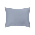 Matouk Eden Euro Sham Pillowcase Hazy Blue