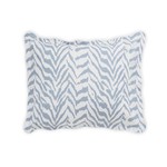Matouk Quincy Boudoir Pillow Sham Hazy Blue