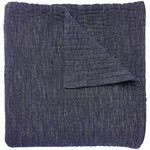 John Robshaw Textiles Vivada Ink Woven Queen Coverlet