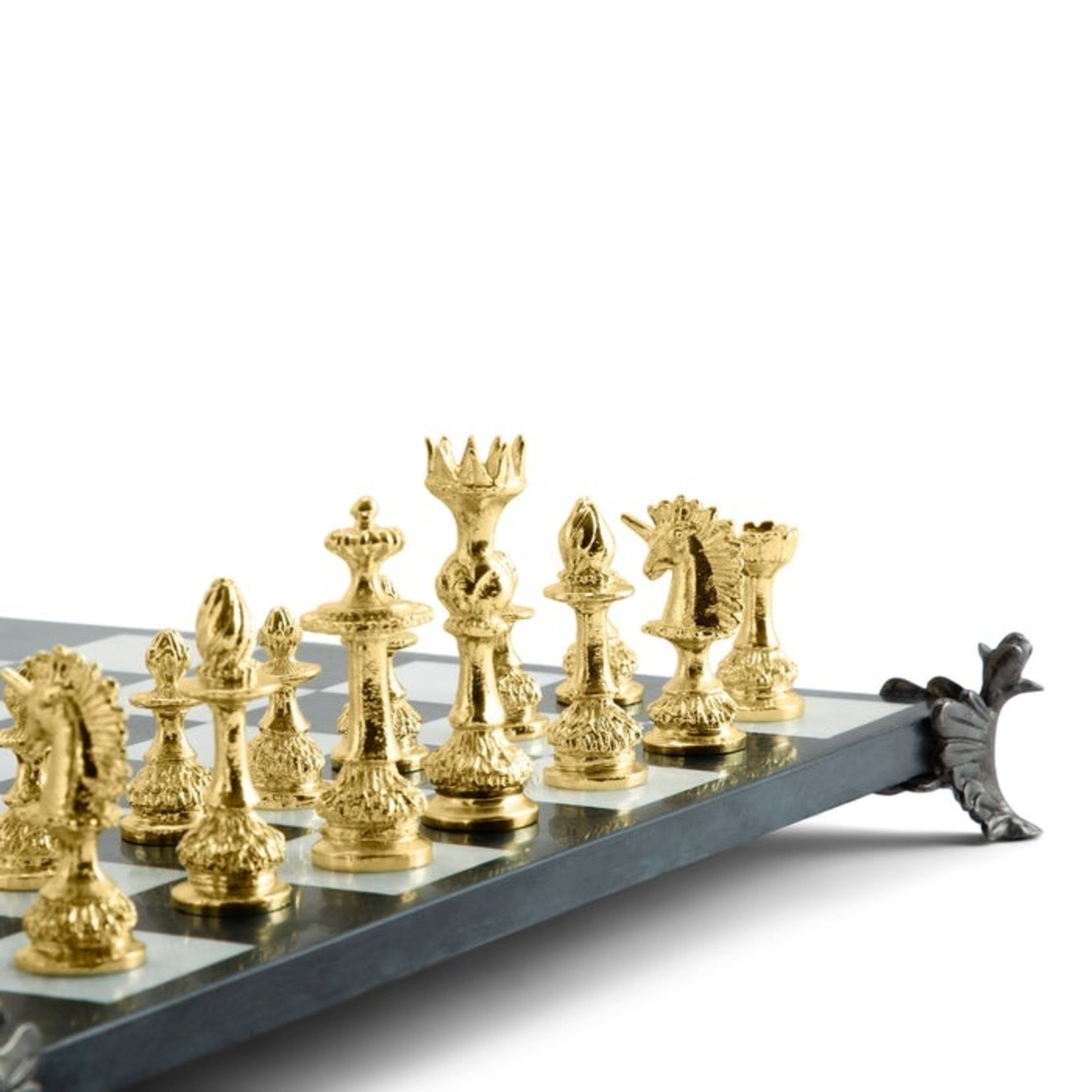 Michael Aram Chess Set -Gold/Silver