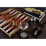 Michael Aram Marble Backgammon Set