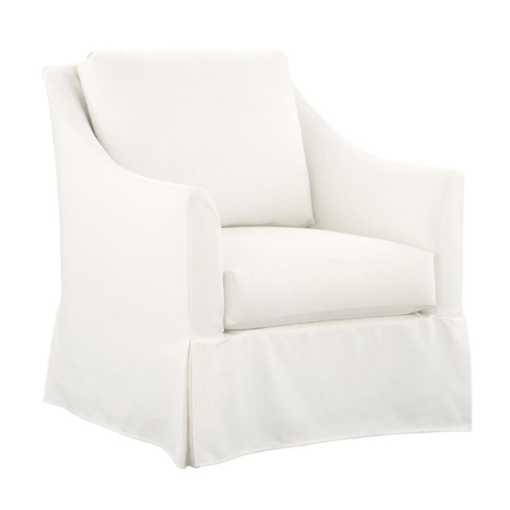 Gabby Baldwin Chair Slipcovered Gari Linen