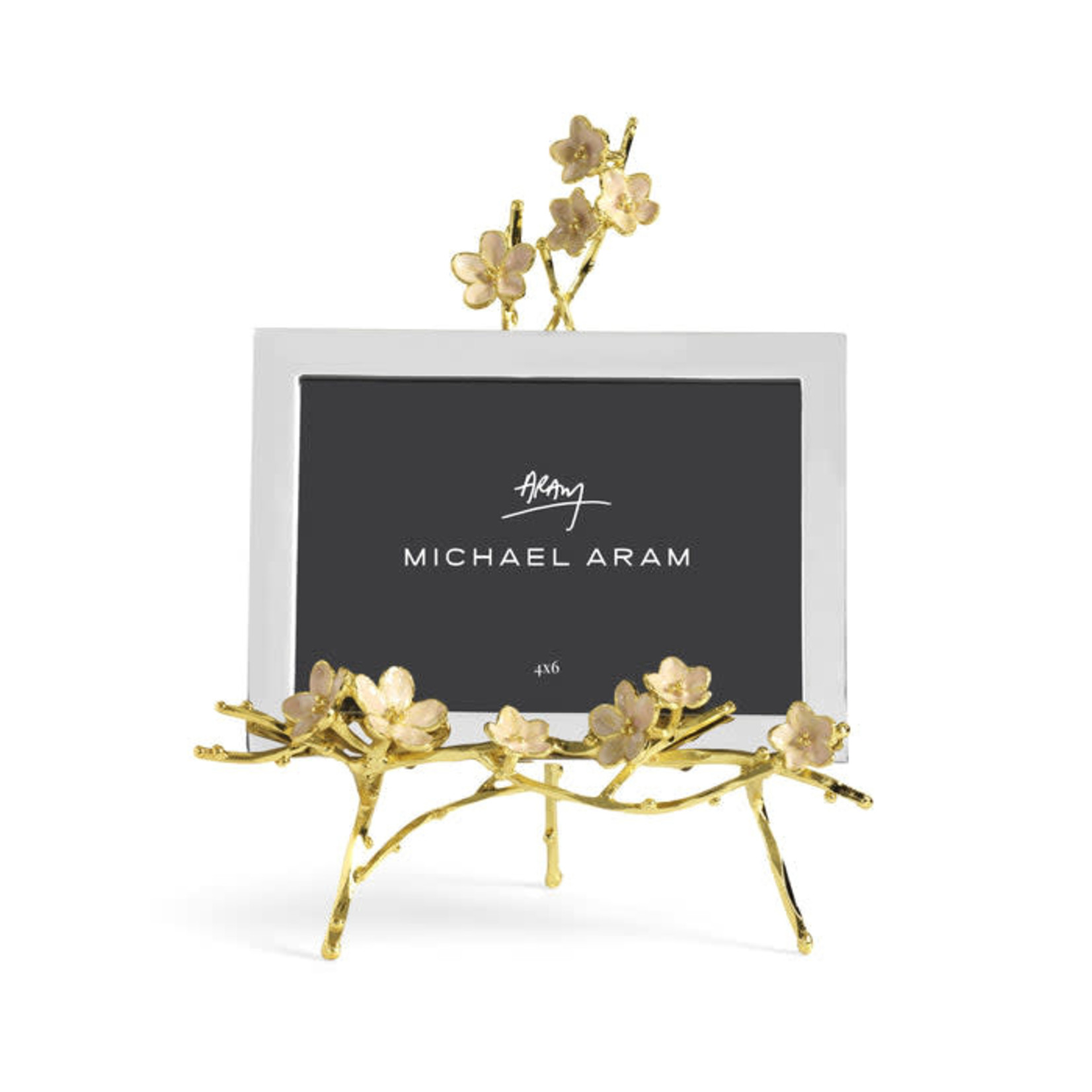 Michael Aram Cherry Blossom 4x6 Easel Frame