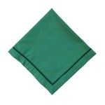 Juliska Velvet Trim  Napkin Evergreen