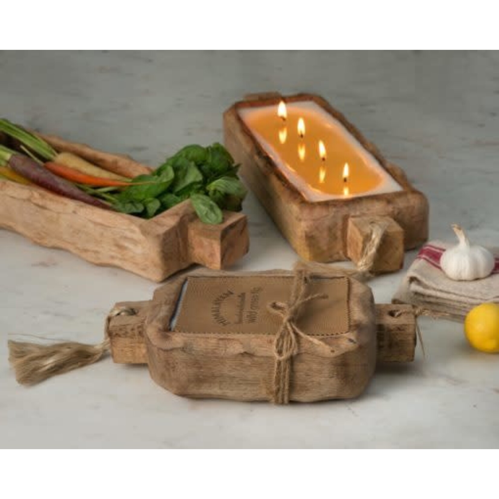 Himalayan Trading Post Driftwood Tray Sunlight in the Forest 24oz