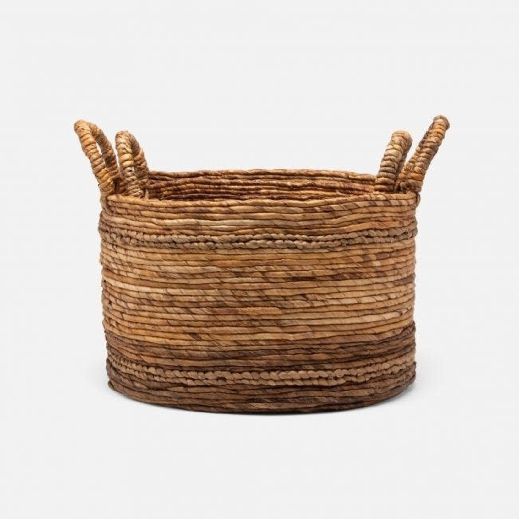 Pigeon and Poodle Payson Natural Banana Bark Round Nested Baskets Set of 2