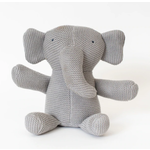 Zestt LLC Classic Knit Elephant -Gray