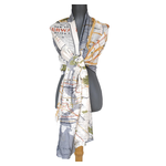 2CHIC New York Map Scarf