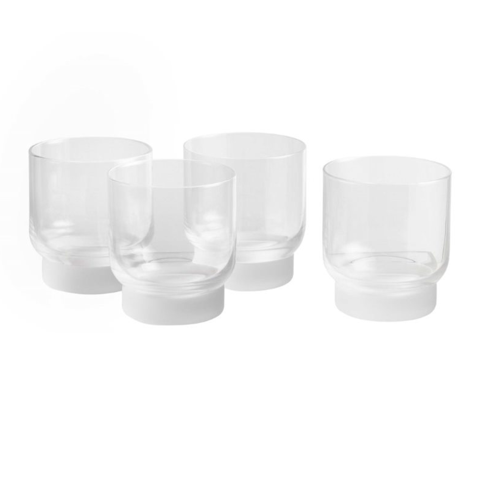 Texxture Bergen Old Fashion Glass Set of 4