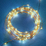 Napa Home and Garden Napa Night Sky LED Copper Wire String Lights 25'