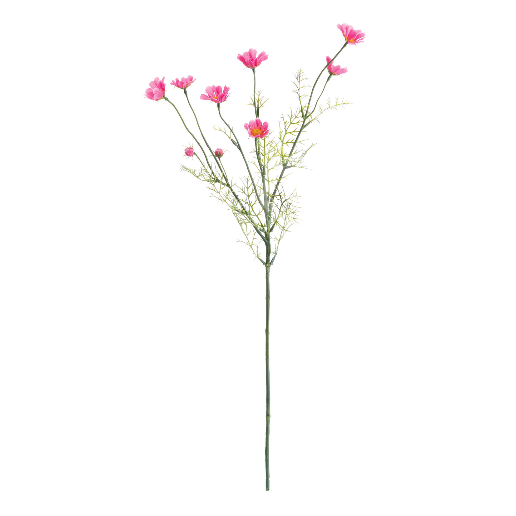 Napa Home and Garden Pink Cosmos Faux Floral Stem 25"