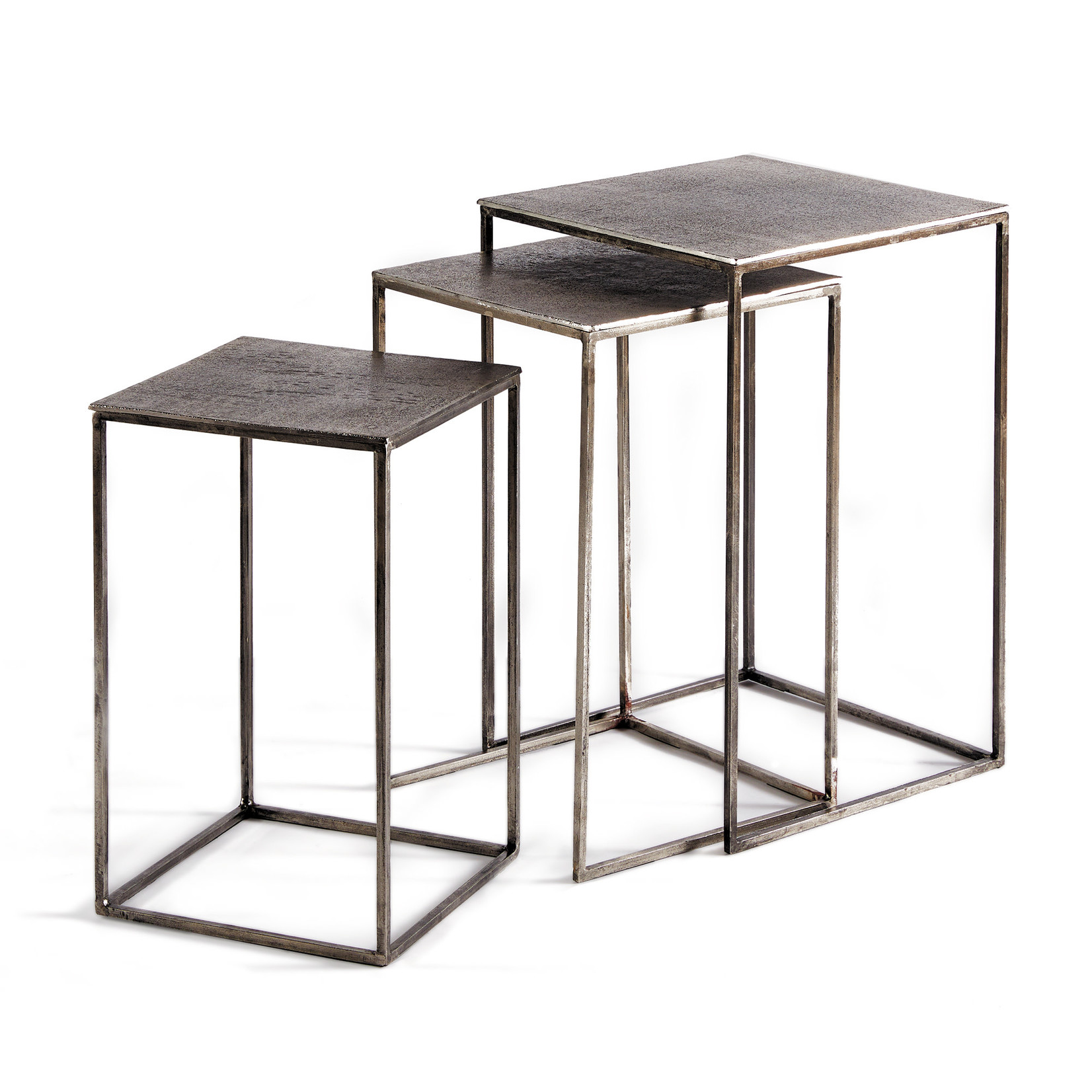 Napa Home and Garden Ridge Nested Square Side Tables  S/3
