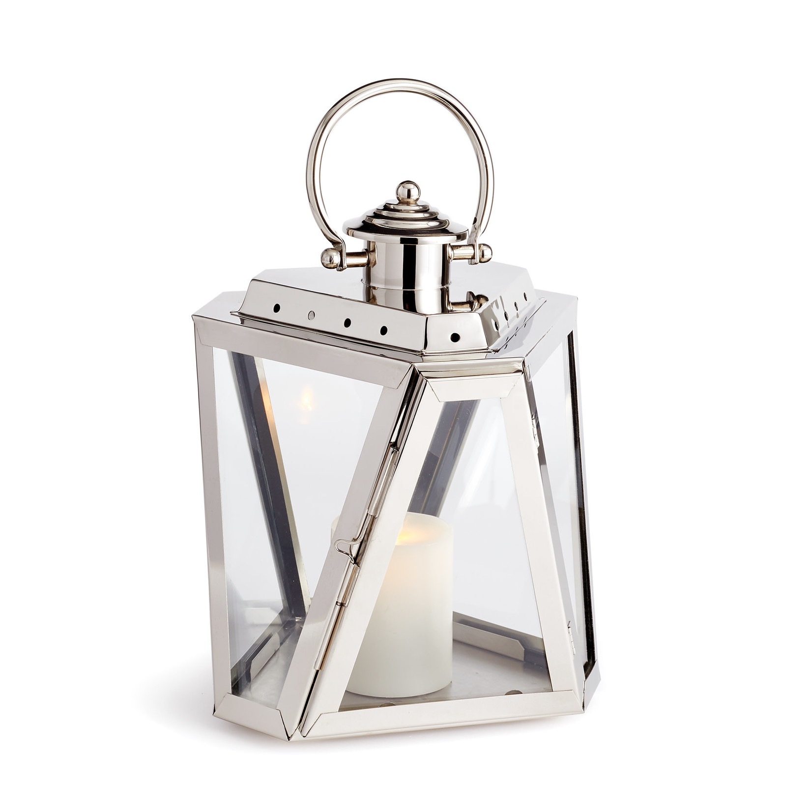 Napa Home and Garden Adler Outdoor Hurricane Lantern Candleholder 12.5"