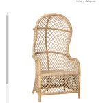 Noir Rattan Gigi Chair