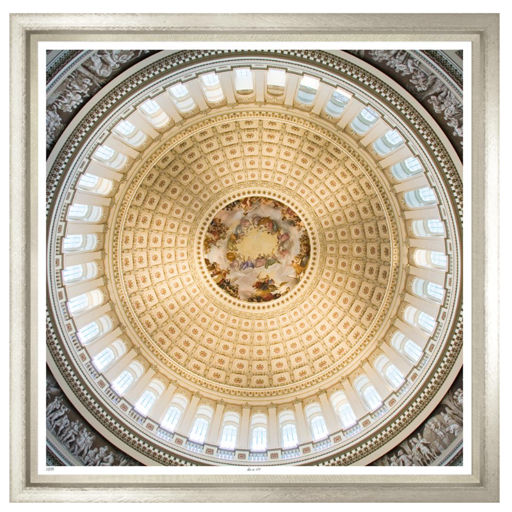 Trowbridge Gallery Interior Dome Collection 1375: 30"x30" Framed Art Work