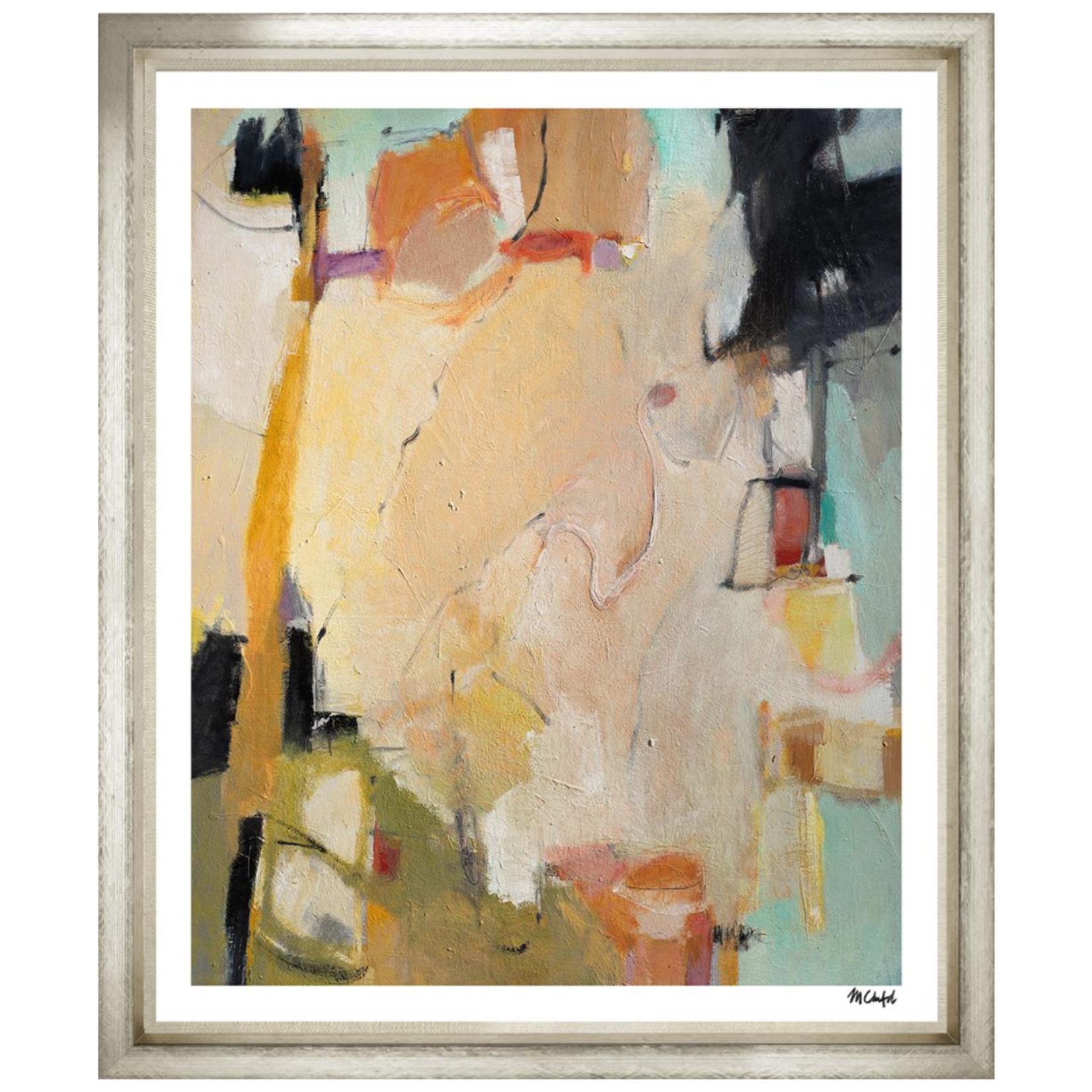 Trowbridge Gallery Abstracts 3 Early Autumn Framed Artwork