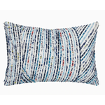 John Robshaw Textiles Couching Upcycled Decorative Throw Pillow 12x18