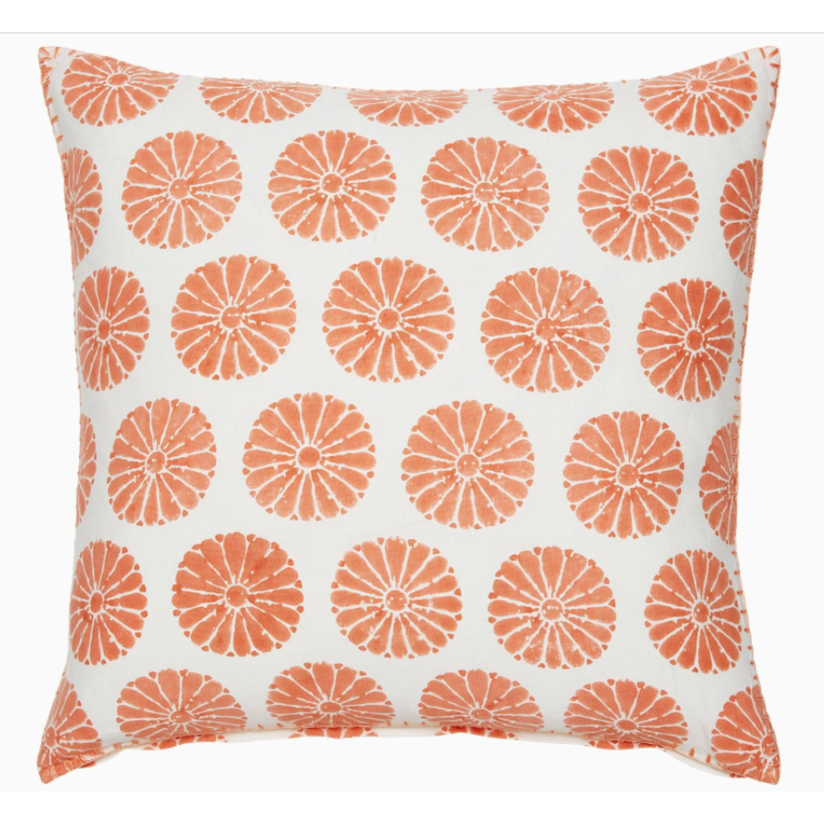 John Robshaw Textiles Aleesa Lotus Decorative Pillow 22x22